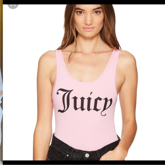 New Juicy Couture pink thong bodysuit small - Picture 3 of 5